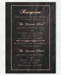 Elegant Pink Foil Wedding Invitation
