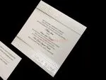 Decadent Deco [CC-67] Fancy Luxury Wedding Invitation