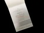 A Fine Flourish [CC-66] Fancy Luxury Wedding Invitation