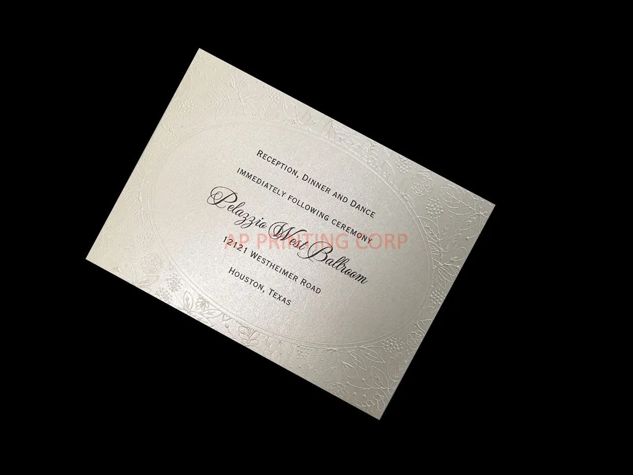 Natural Luxury [CC-35] Fancy Luxury Wedding Invitation