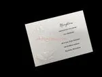 Lace in Pearl [CC-35] Fancy Luxury Wedding Invitation