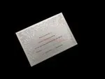 Tender Trellis [CC-35] Fancy Luxury Wedding Invitation