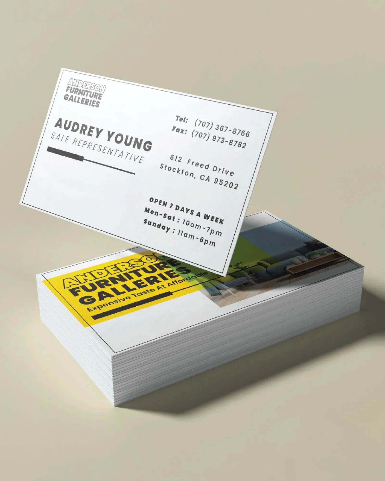 Gray Business Cards