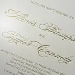 Florentine Lace Fancy Luxury & Laser Cut Wedding Invitation