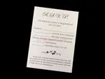 Blush Rose Tri-Fold Laser Cut Pocket Wedding Invitation