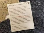 Blush Laser Cut Envelope with Glittery Border Wedding Invitation