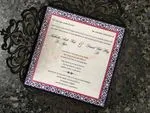 Elegant Lace Laser Cut Pocket Wedding Invitation