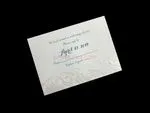 Symphony of Lace [CC-50] Fancy Luxury Wedding Invitation