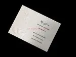 Lace in Pearl [CC-35] Fancy Luxury Wedding Invitation