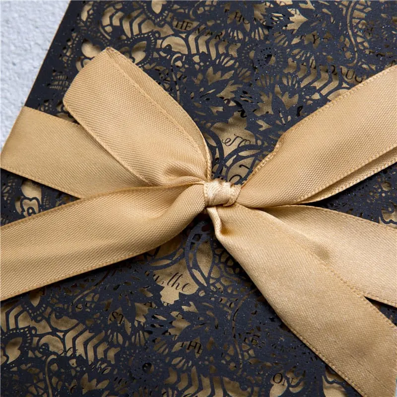 Laser Cut Template JP1 Wedding Invitation
