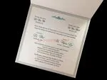 Blush Rose Laser Cut Wedding Invitation