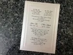 K8107 [I-12] Vietnamese & English Wedding Invitation