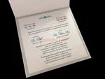 Blush Rose Laser Cut Wedding Invitation