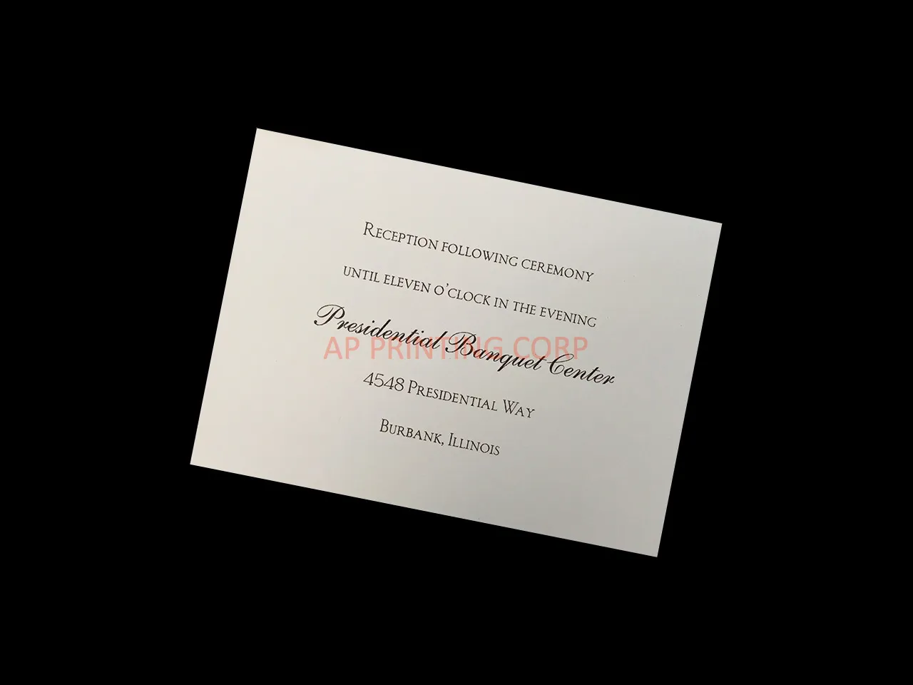 Golden Style [CC-76] Fancy Luxury Wedding Invitation