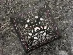 Elegant Lace Laser Cut Pocket Wedding Invitation