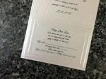 K8107 [I-12] Vietnamese & English Wedding Invitation