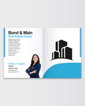 Black Real State Presentation Folders