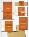 Diwali Decorative Greetin Indian Wedding Invitation