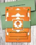 Chaturthi Festival Elegant Indian Wedding Invitation