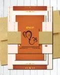 Diwali Decorative Greetin Indian Wedding Invitation