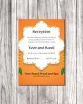 Chaturthi Festival Elegant Indian Wedding Invitation