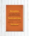 Diwali Decorative Greetin Indian Wedding Invitation