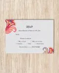 Lively Spring Flowers Indian Wedding Invitation