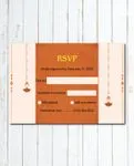 Diwali Decorative Greetin Indian Wedding Invitation