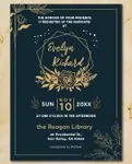 Golden Flowers Simple Flat 5x7 Wedding Invitation