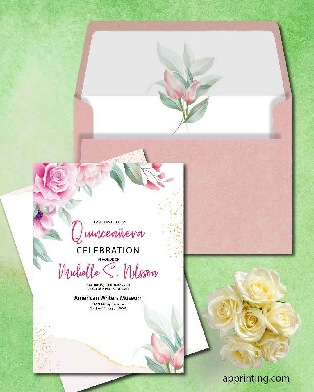 Quinceanera Dreamy Blooms 2