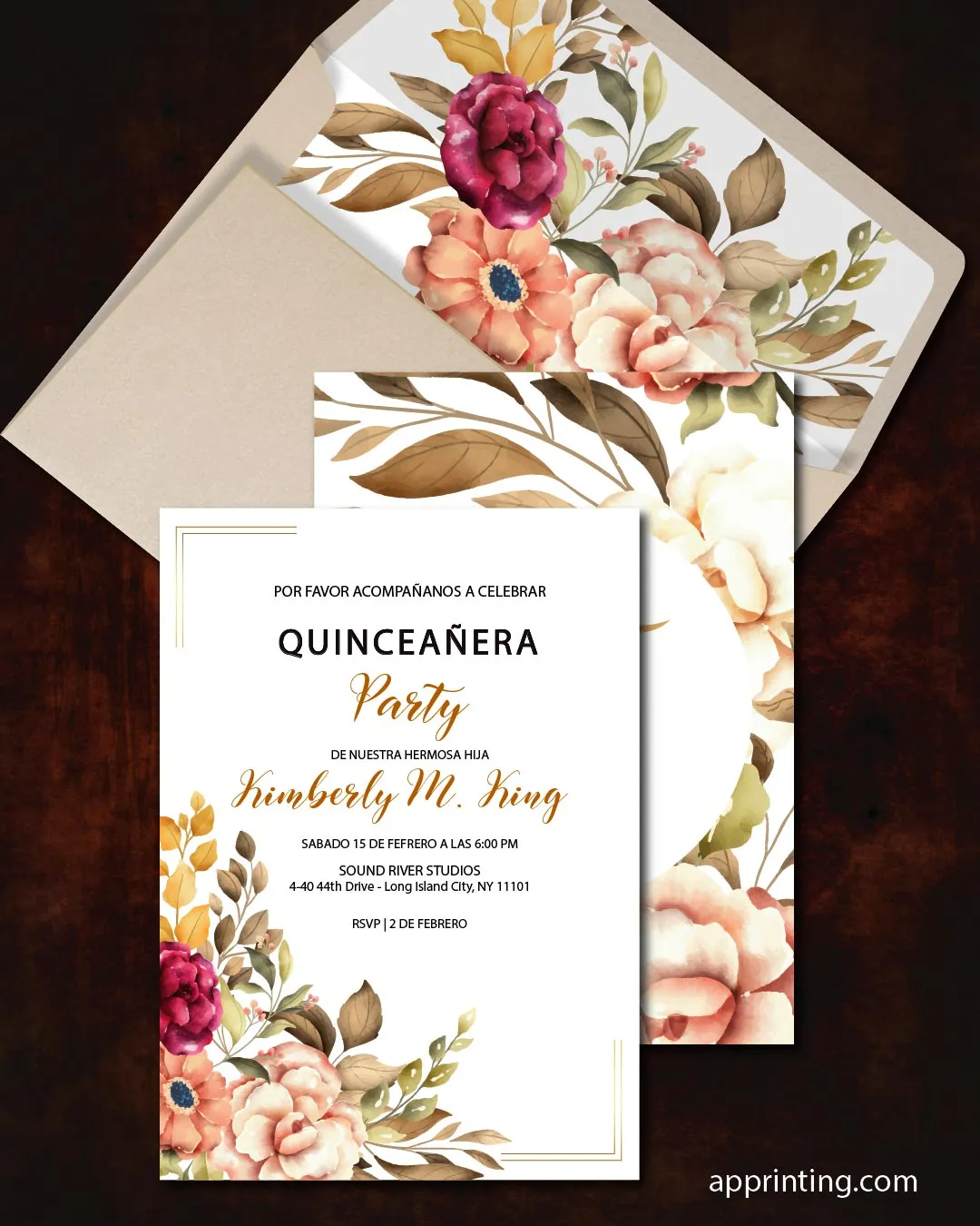 Quinceanera Flowers with Cool Tones 3