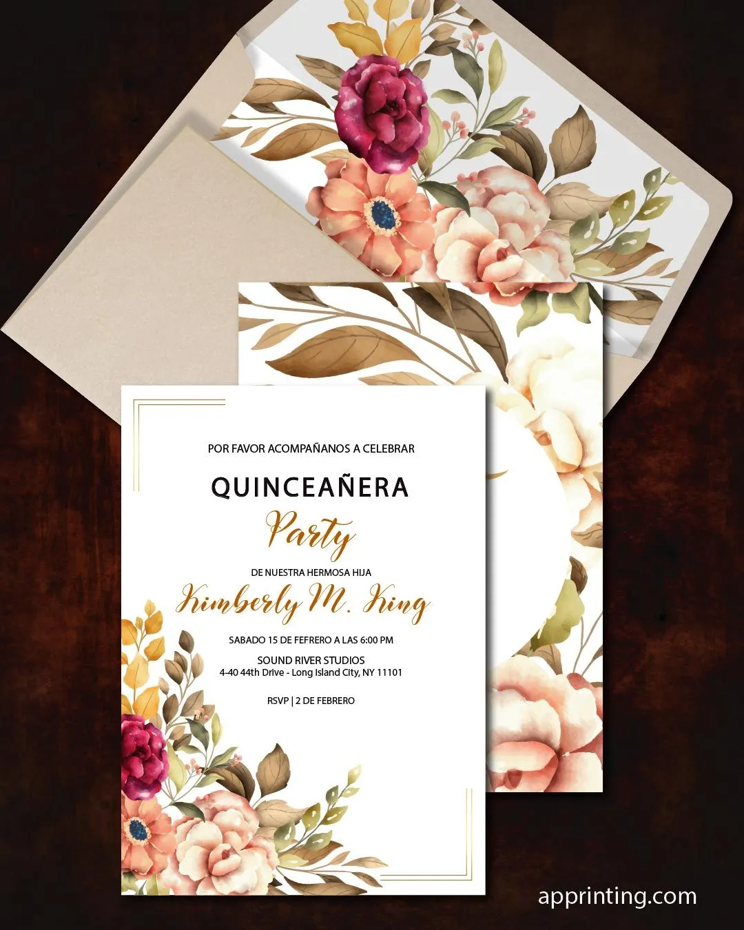 Quinceanera Flowers with Cool Tones 3