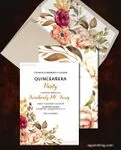 Quinceanera Flowers with Cool Tones 3
