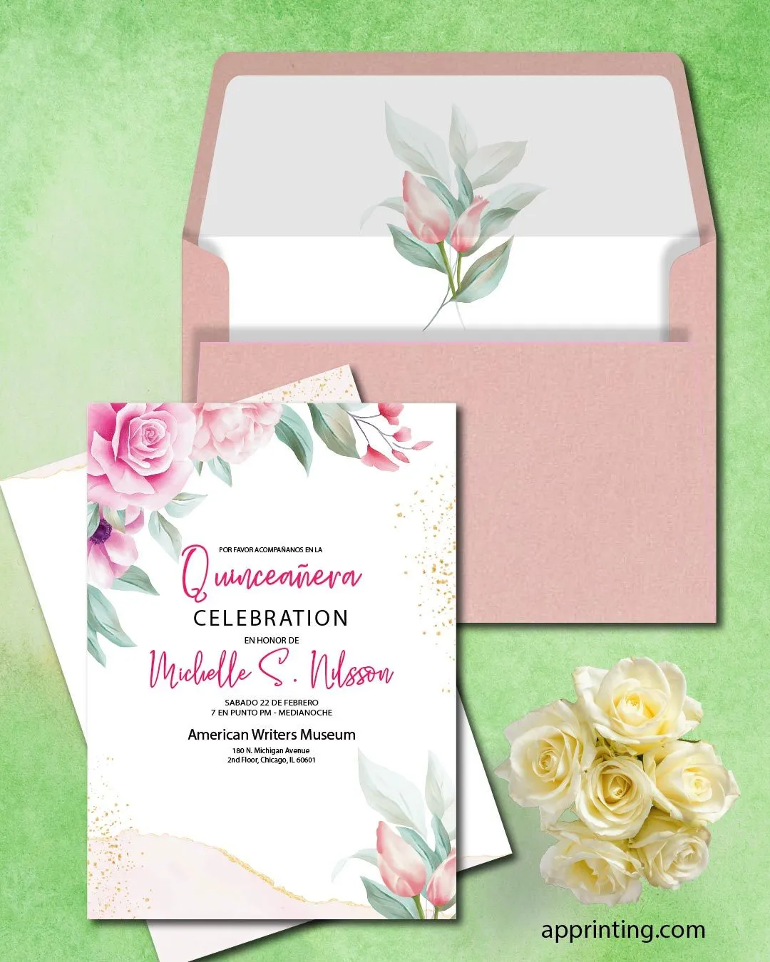 Quinceanera Dreamy Blooms 3