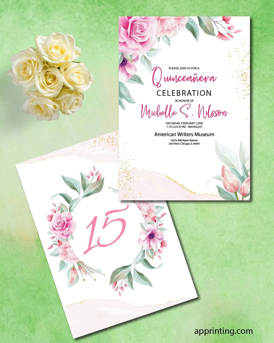Quinceanera Dreamy Blooms 1