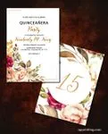 Quinceanera Flowers with Cool Tones 1