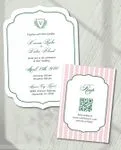 Eternal Elegance Unique Style Wedding Invitations 1
