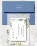 Branches ArrangementAcrylic Wedding Invitation
