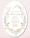 Ethereal Garden Wedding Unique Style Wedding Invitations 2