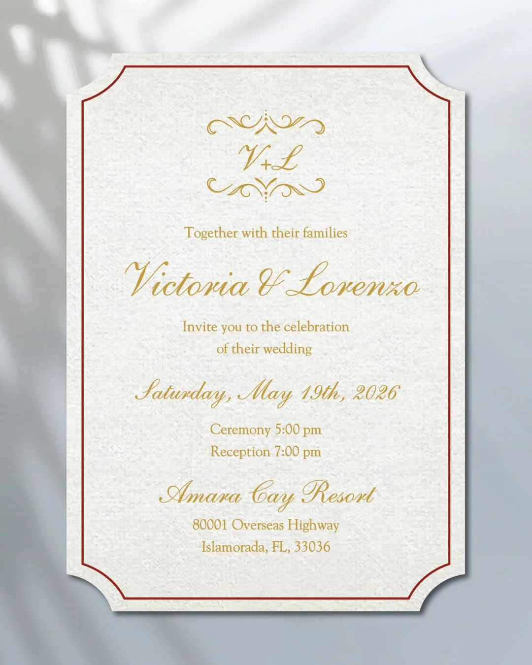 Love Ritual Unique Style Wedding Invitations 2