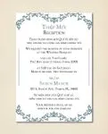Formal Frame Invitation Vellum Wrapped Vietnamese & English Wedding Invitation