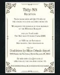 Formal Vellum Wrapped Vietnamese & English Wedding Invitation