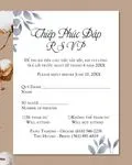 Frozen Winter Leaves Acrylic Wedding Invitation