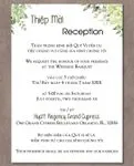 Elegant Green Watercolor Vellum Wrapped Vietnamese & English Wedding Invitation