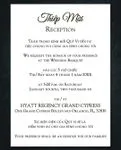 Wedding Dress and Suit Vellum Wrapped Vietnamese & English Wedding Invitation