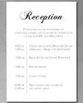 Red Rings Foil Wedding Invitation
