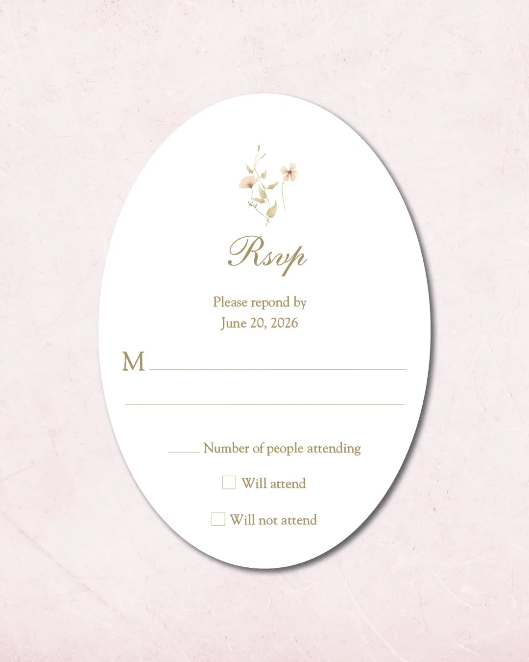Ethereal Garden Wedding Unique Style Wedding Invitations 3
