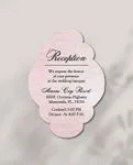 Soft Lines Unique Style Wedding Invitations 3