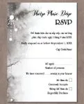 Constellations Design Vellum Wrapped Vietnamese & English Wedding Invitation