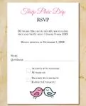 Hand Drawn Newlywed Vellum Wrapped Vietnamese & English Wedding Invitation
